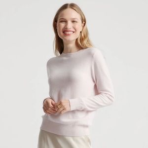 NWT Quince Mongolian Cashmere Crewneck Sweater